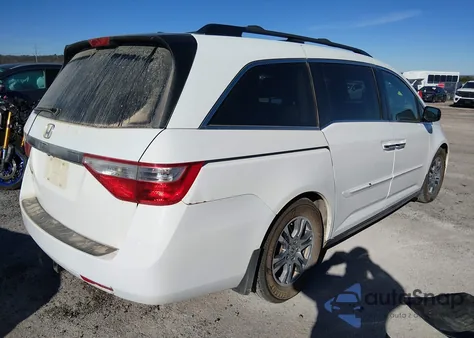 2012 Honda Odyssey Ex-L из США, поврежденный, VIN 5FNRL5H63CB087418